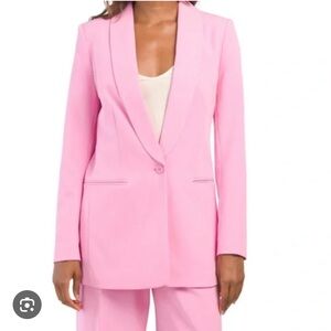 Elie Tahari pink blazer NWOT